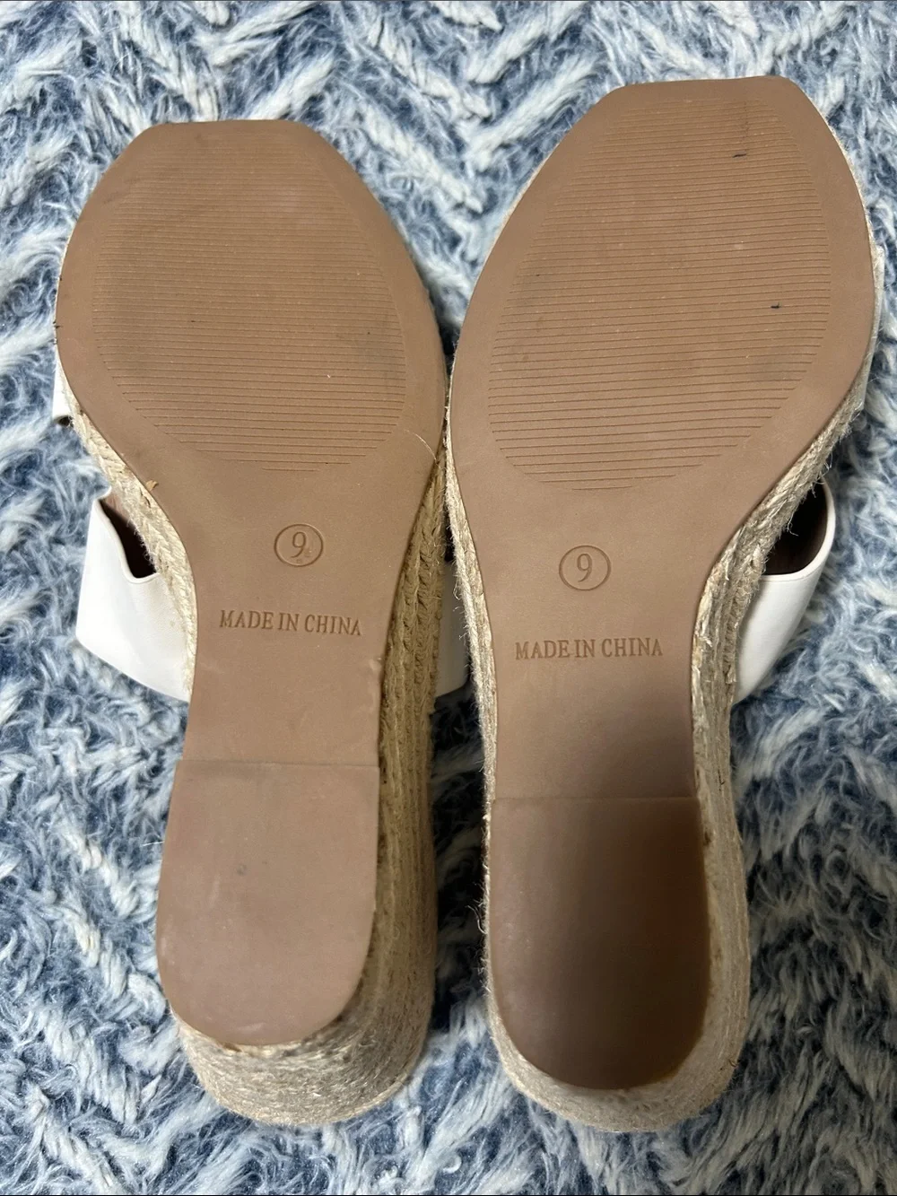 Steven New York Pacen Wedge Sandal Cream White Wedge Espadrille Slides